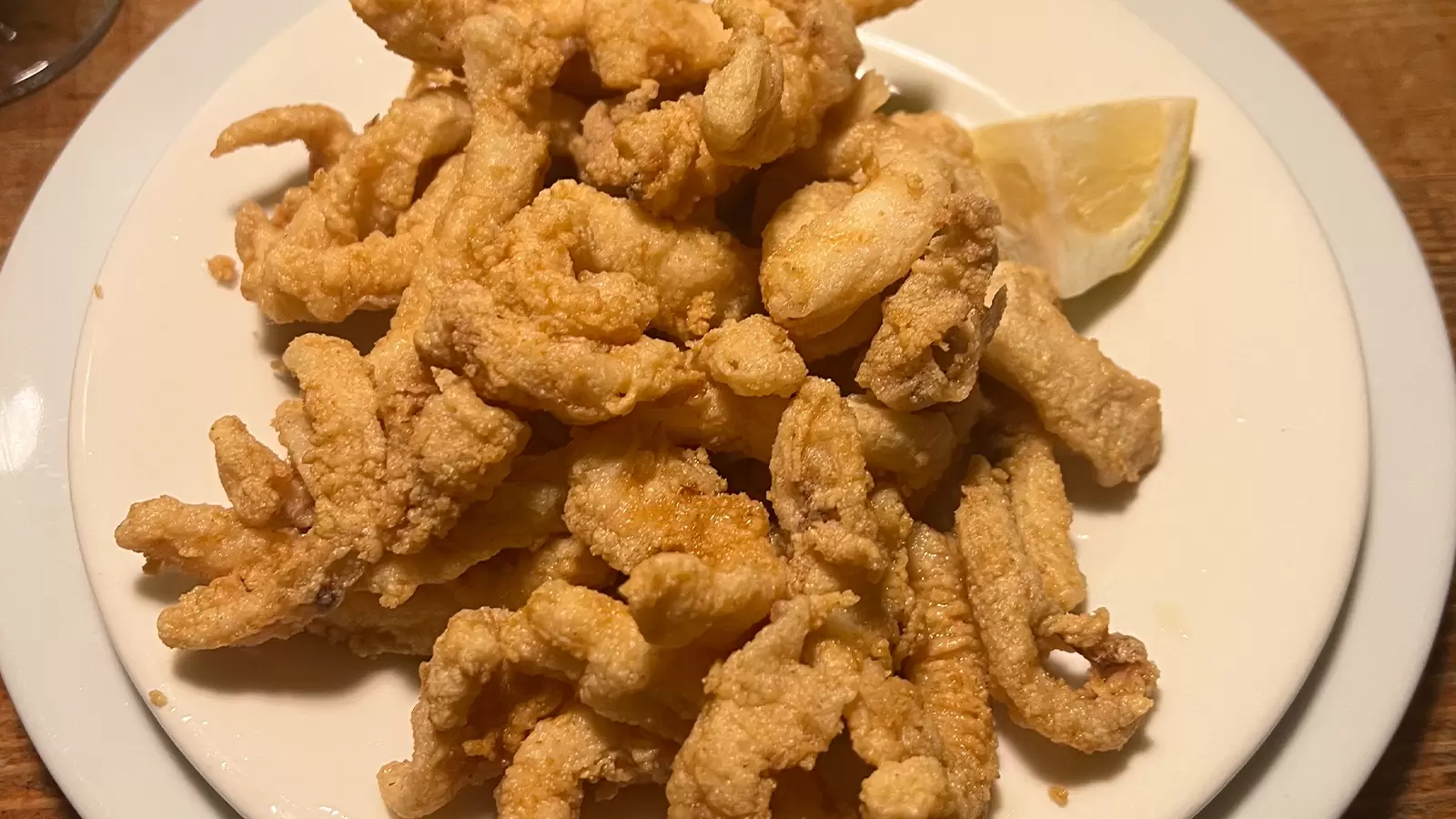 Cantabria 炸魷魚: Calamares fritos